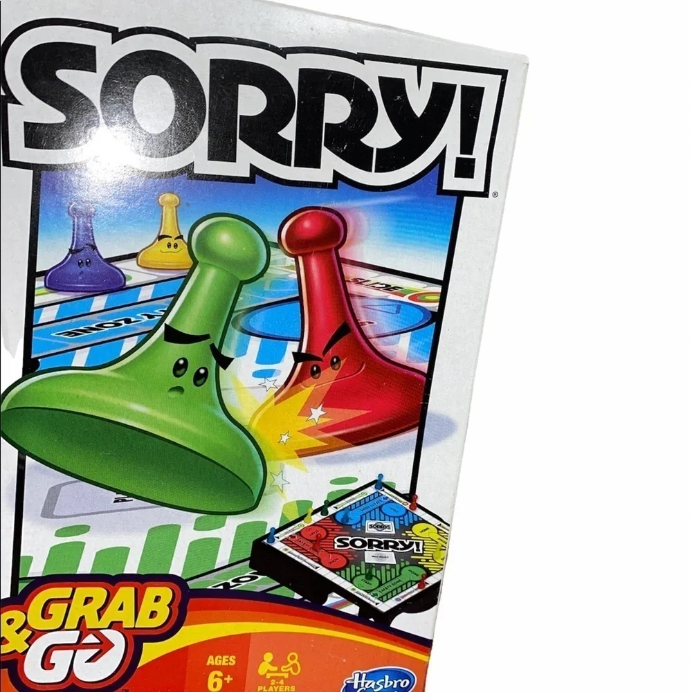 Sorry game portable grab and go; new in box